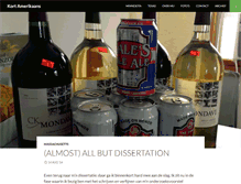 Tablet Screenshot of kortamerikaans.com
